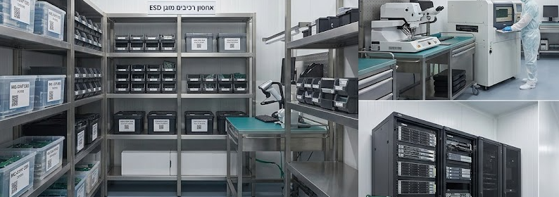 סדר בקו הייצור: לוגיסטיקה חכמה בתעשיית ההייטק והאלקטרוניקה